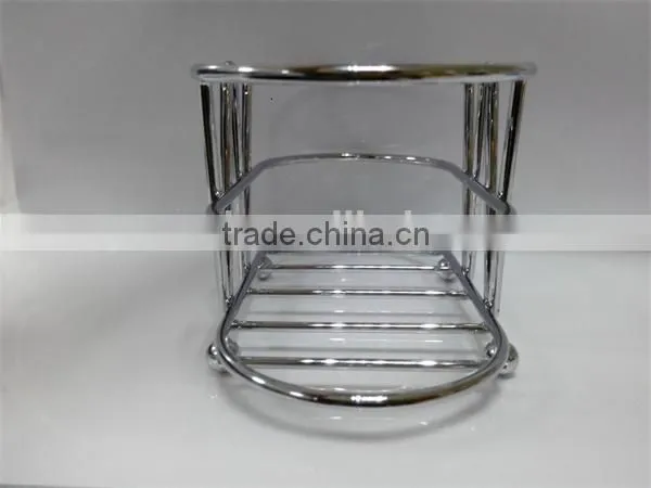 Chrome Wire Bathroom Hand Care Caddy photo-3
