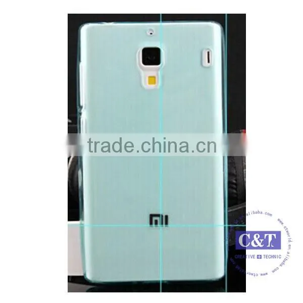 C&T Crystal Clear Ultrathin Slim TPU Back Cover Protective Case for Xiaomi Redmi 1s Cover photo-6