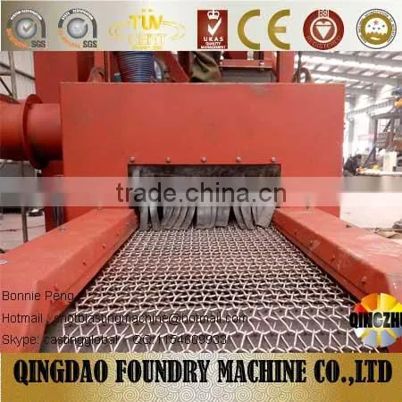Wire Mesh Belt Shot Blasting Machine / Belt Shot Blasting Machine / Tile Shot Blasting Machine photo-6