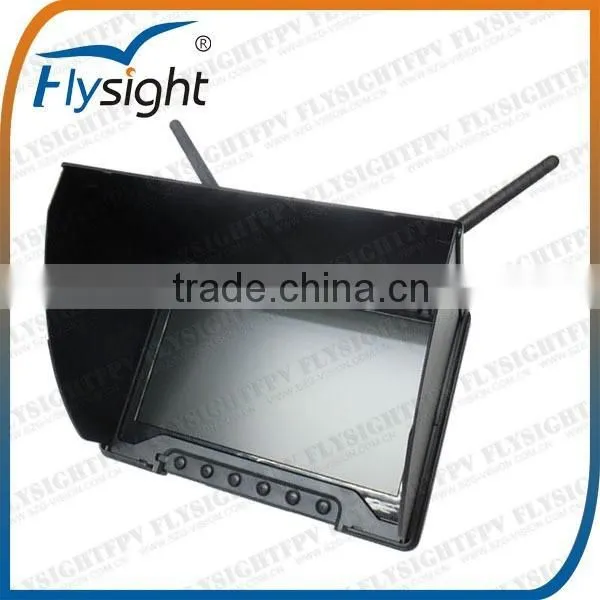 C522 5.8G 7 Inch TFT HD FPV LCD Monitor Black Pearl Diversity RX for RC Quadcopter Parts photo-3