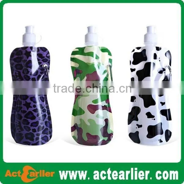 Foldable Plastic Water Bottle for Sports photo-6