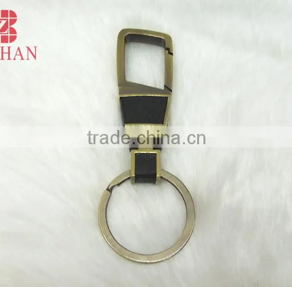 Stock Bronze Zinc Alloy Carabiner Keyring