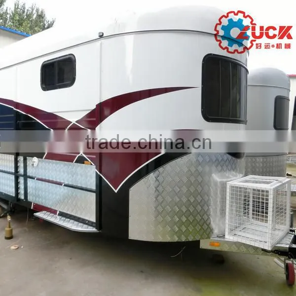 2 Horse Trailer Deluxe Version With Bunk Beds photo-4