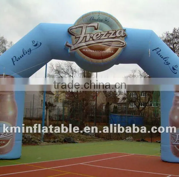 blue inflatable promotion advertising archway