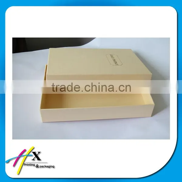 Offset Printing Hard Art Paper Box With Lid