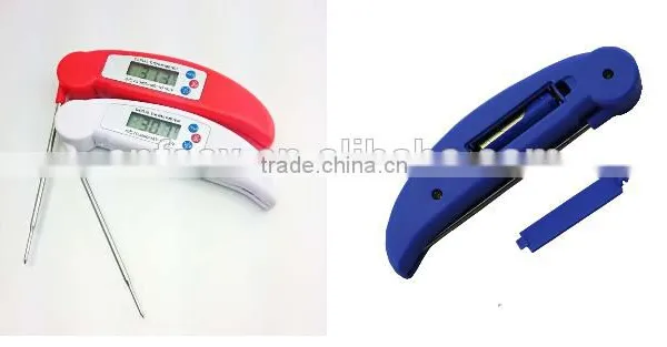 LCD Digital Probe Thermometer / BBQ Barbecue Meat Baking Thermometer / Folding Probe Thermometer photo-5