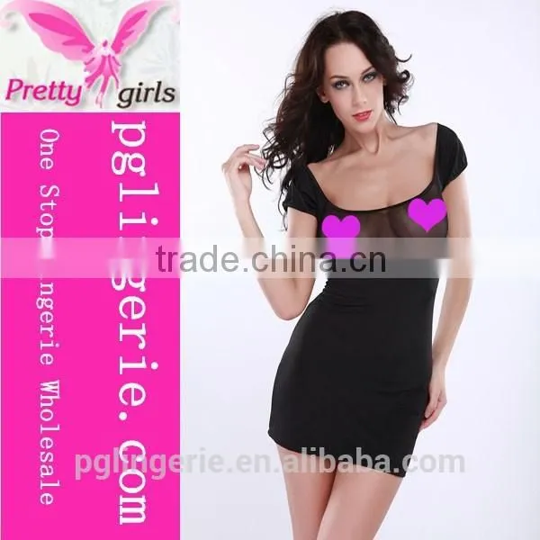 Sexy Black Chemise,sexy Mesh Chemise,sexy Sleepwear photo-4