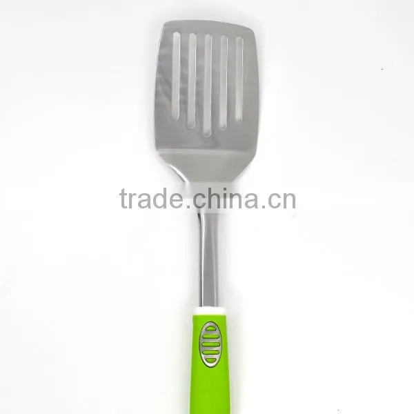 New Design Handle Factory Price Commercial Stainless Steel Egg Flip Turner photo-3