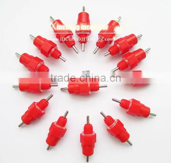 Automatic Red Water Nipple Drinker Stainless Steel Ball Valve Poultry Price photo-2