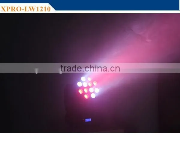 LED Wash Light Moving Head 12PCS 10w Rgbw Stage Light With Rainbow Effect photo-6