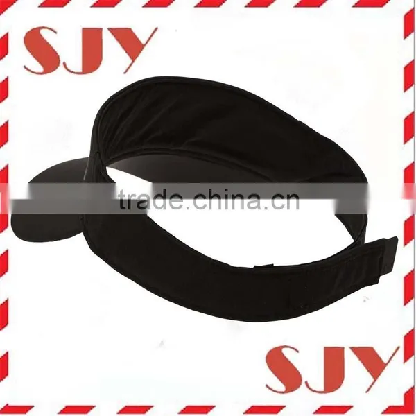 100%Polyester Dri Fit New Plain Sports Sun Visors Hat photo-4