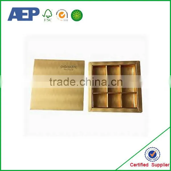 High Quality Handmade Gift Chocolate Paper Box photo-6