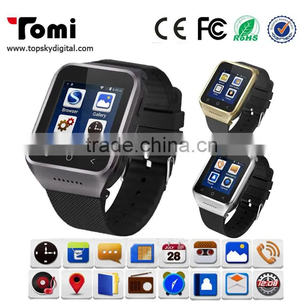 S8 3G Smart Watch 1.54"Android 4.4 MTK6572 Dual Core Smart Electronic Watch WCDMA GSM With Email GPS WIFI photo-5