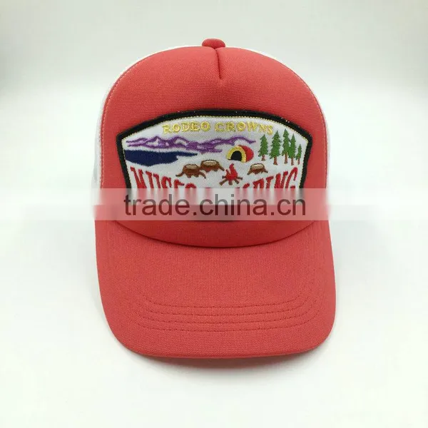 Wholesale Polyester Embroidery Patch Trucker Cap photo-3