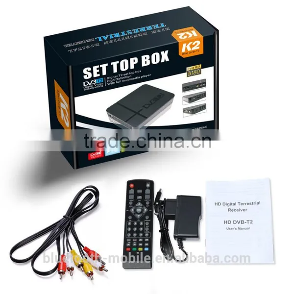 OEM/ODM HD 1080P DVB T2 Mini FTA Digital Decoder Set Top Box Terrestrial Receiver photo-4
