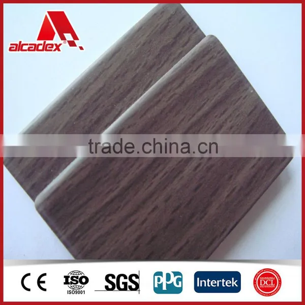 Wooden Finish b1 Fireproof Acp Sheet for Kitchen Cabinet photo-3