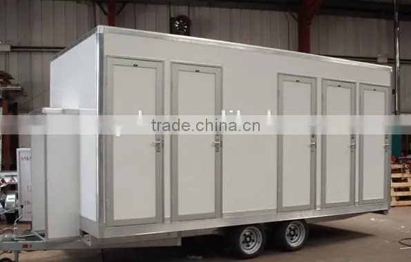 Semi Trailer,Portable Toilet With Trailer, Portable Toilet, Movable Trailer Toilet,Trailer Toile