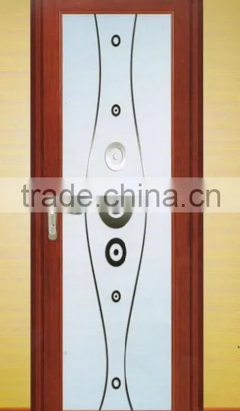 Aluminum Frame Bathroom Door