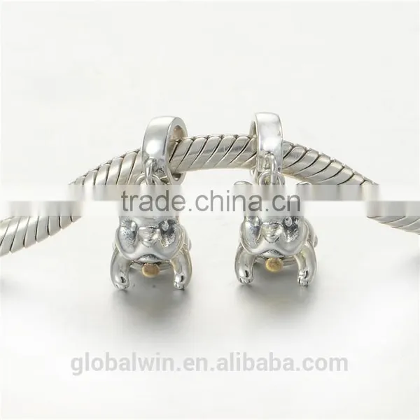 Dog Metal Charms European Charm Bracelet Necklace 100% Real 925 Sterling Silver S191 Best Gifts For You Or Friends photo-4