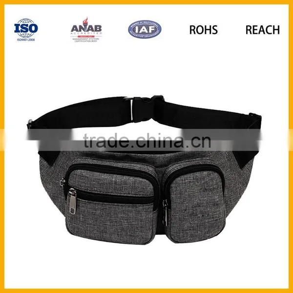 Men's Nylon Crossbody Bag Outdoor Sports Hiking Travel Riding Waist Bag photo-2