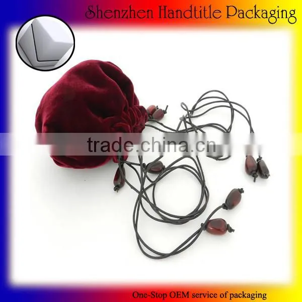 Velvet Bag Velvet Wine Bag Velvet Cosmetic Bag photo-4