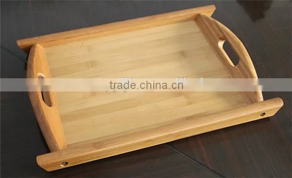 Wood Food Serving Tray,wood Hotel Serving Tray,wooden Coffee Tray photo-2