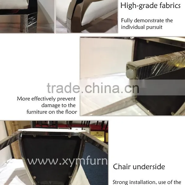 High Grade Dining Room Stainless Steel Chairs photo-6