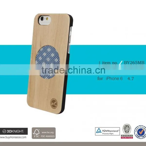 Wholesale White Wooden Phone Case Maple Wood for IPhone 6 Bumper, Ultra Slim Phone Protector for IPhone 6 Plus photo-3