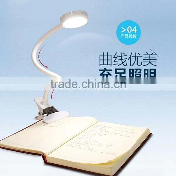 Eye Protection Clip Led Table Lamps 5V Usb Plug Professional Factory Direct Hot Promote Sell Reading Lamp photo-2