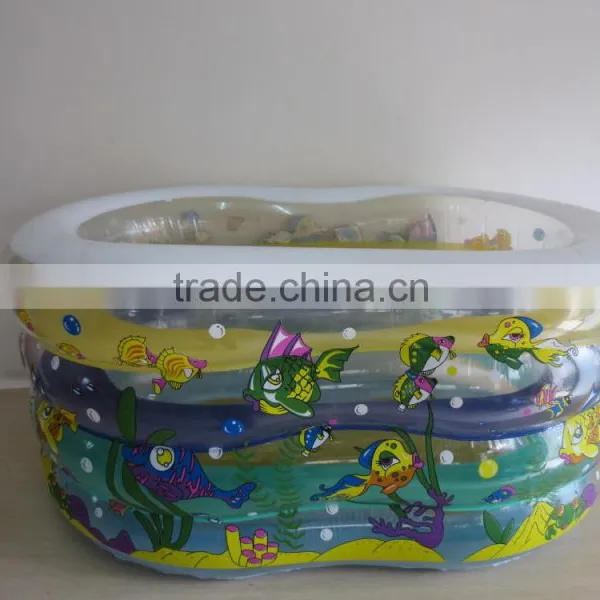 Yiwu Factory Price New Round Deep Design Inflatable Phthlate Free Pvc Swimming Pool for Child photo-4
