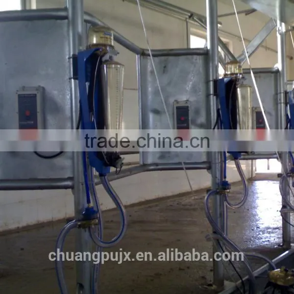 Herringbone Milking Parlor 2x10 With Milk Flow Meter Cow Milking Parlor photo-4
