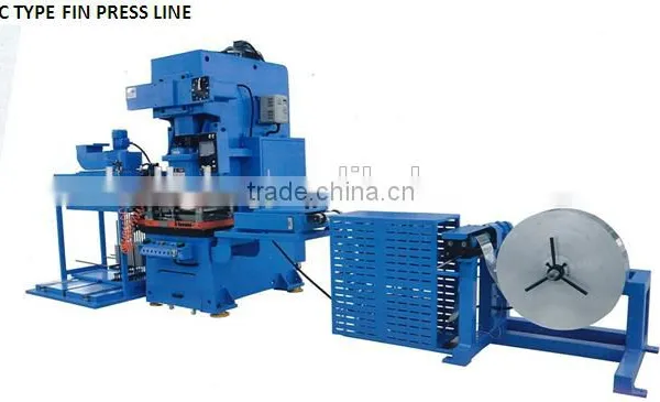 fin punching press machine