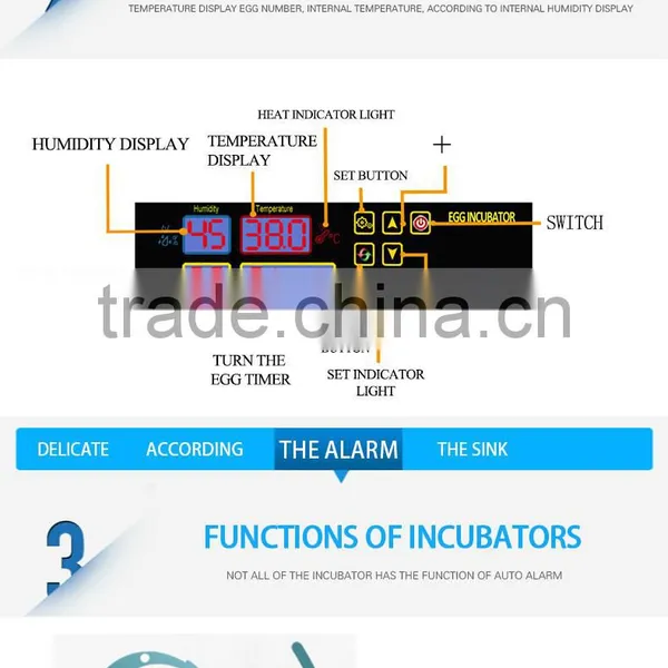 Most Popular HHD Brand 48 Egg Incubator Price for Sale With CE Certificate YZ8-48 photo-4