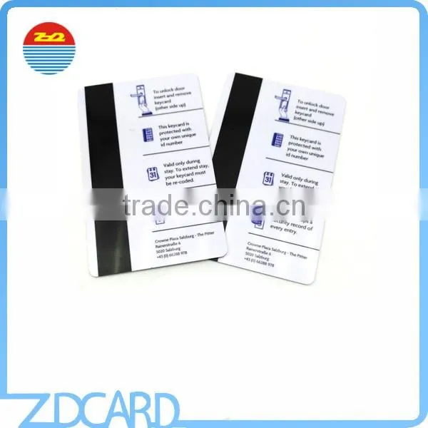Smart RFID Hotel Key Card With Magnetic Stripe photo-2