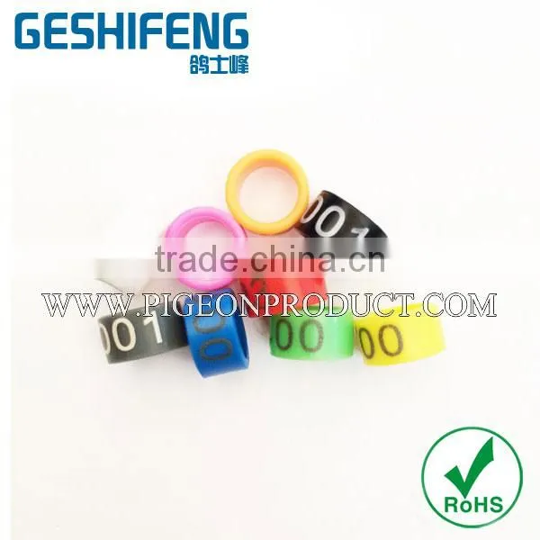 Colorful Plastic Racing Pigeon Ring ,canary Bird Band,sparrow Ring photo-5