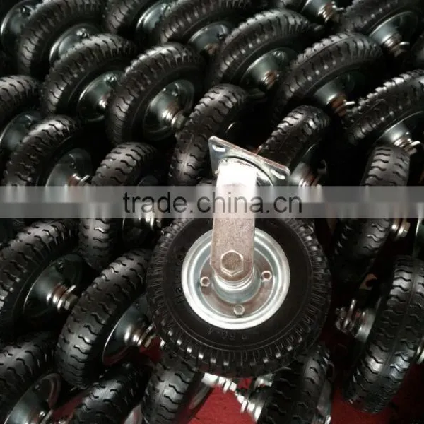 8 Inch Stem Castor pu Foam Wheels photo-2
