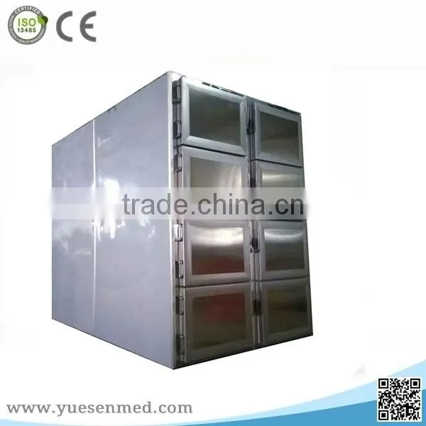 Medical 8 Corpses Mortuary Refrigerator Equipment