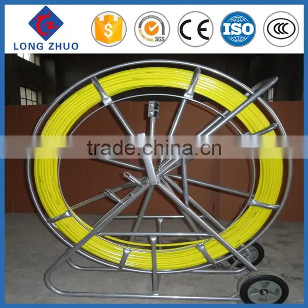Fiberglass Reinforced Rod/ 10-400m Cable Duct Rodder Snake/Colorful Fiberglass Duct Rodder