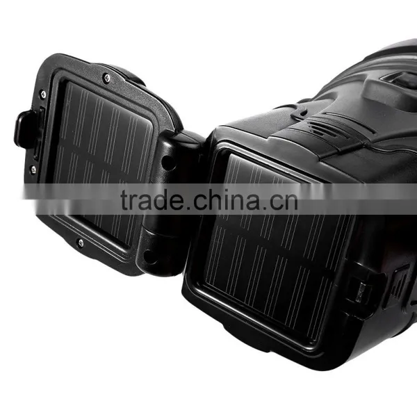 ZUKE ZK2128A Rechargeable Solar Spotlight LED Adjustable Handle Searchlight for Outdoor Camping Hunting photo-4