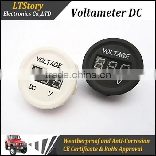 Digital Voltmeter Socket Car Charger photo-2