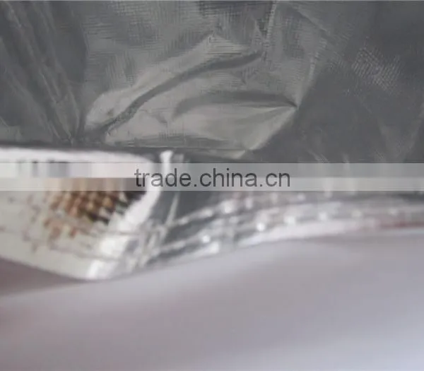 Aluminum Foil Woven Fabric, High Quality Aluminum Tarpaulin, Cheap Polyethylene Canvas photo-2