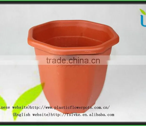 Hot Selling Colorful Plastic Stacking Flower Pot photo-2