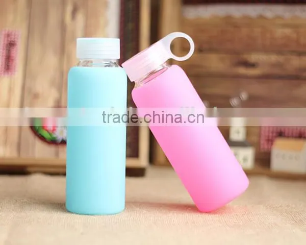 Custom Silicone Bottle Cover ,Silicone Sleeves Glass Water Bottles photo-5