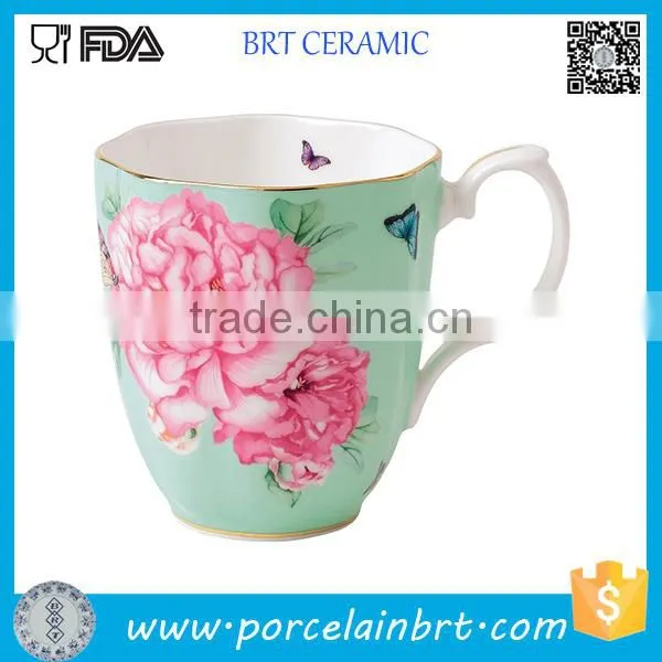 Old Country Rose 1940-English Chintz Color Ceramic Mug photo-2