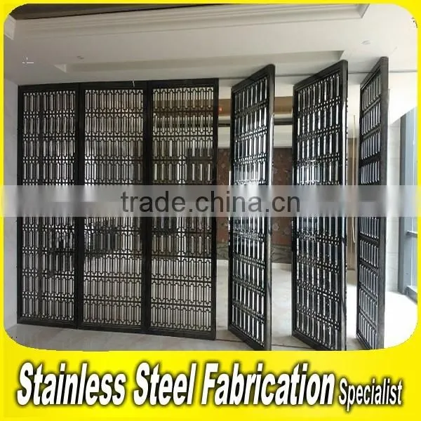 Customed Stainless Steel Decorative Folding Partition Wall