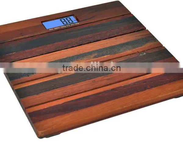 High Precision Wooden Bathroom Body Scale photo-3