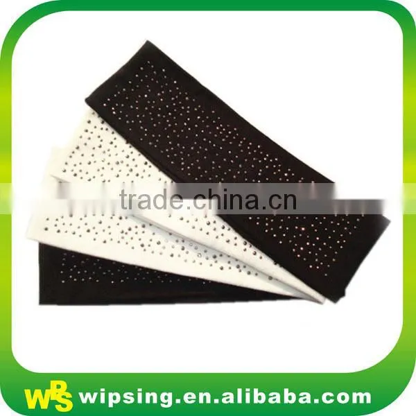 High Stretch Plain Monochrome Cotton Headband photo-2