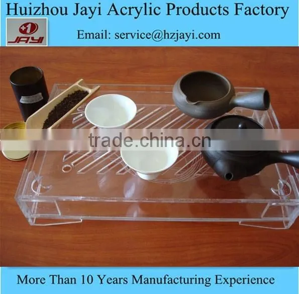 China Supplier Wholesale Acrylic Tea Set With Stand,clear Glass Tea Set photo-2