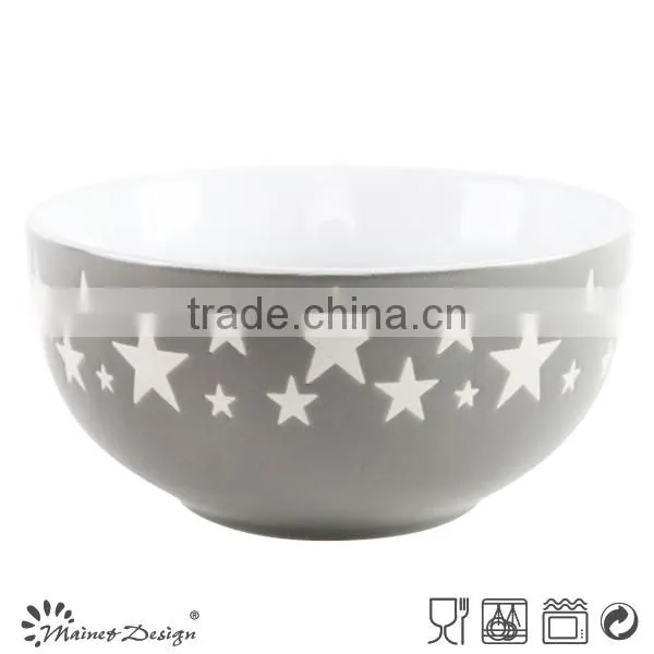 Wholesale Dinnerware Ceramic Stoneware Christmas Bowl photo-4