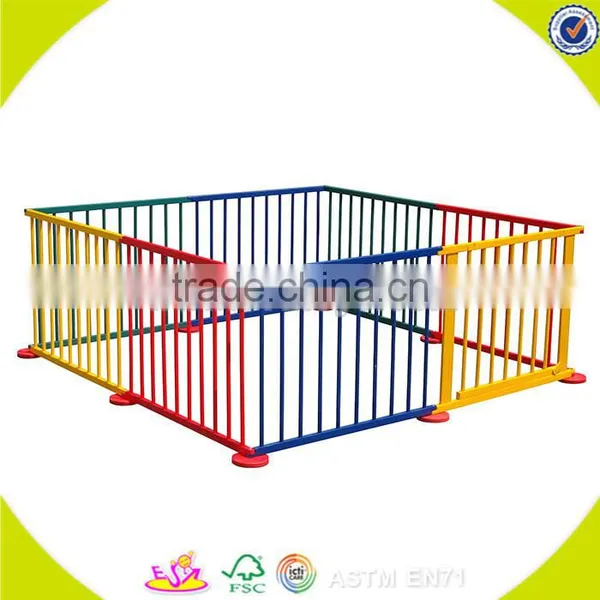 Wholesale Wooden Folding Playpen Cheap Wooden Folding Playpen High Quality Wooden Folding Playpen W08H009 photo-3